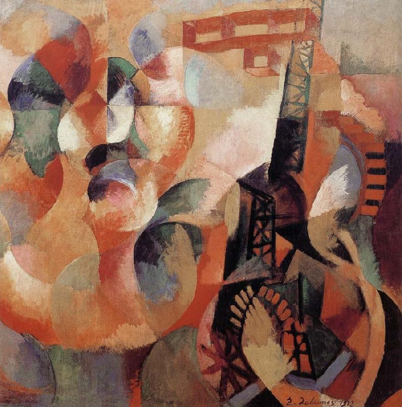 Delaunay, Robert Sun Tower and Plane oil painting image
